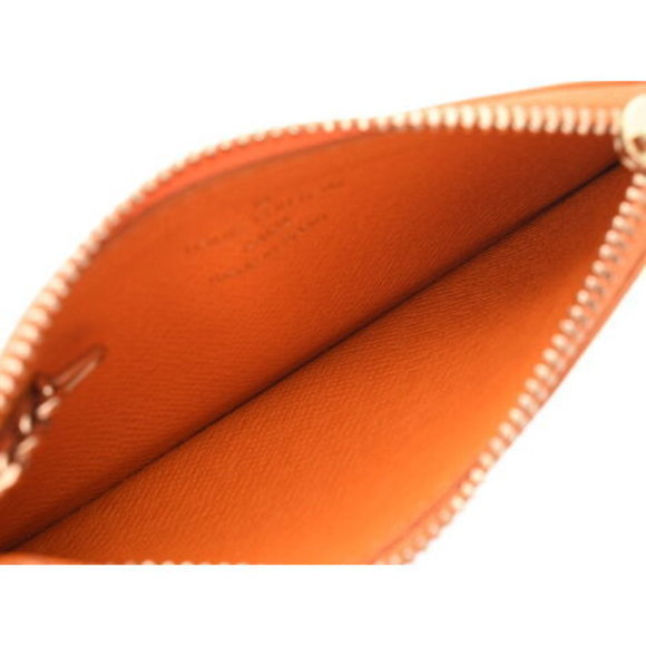 Louis Vuitton Epi Pochette Cle Mandarin Leather Coin Case - Picture 8 of 12